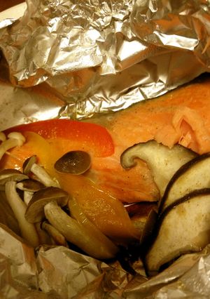 簡単♪サケのホイル焼き-レシピのメイン写真
