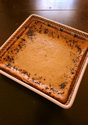 ベイクド チーズケーキ (エスプレッソ)-レシピのメイン写真