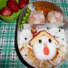 キャラ弁　♪いえ　イェイ！！-レシピのメイン写真