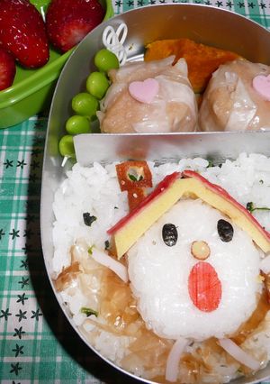 キャラ弁　♪いえ　イェイ！！-レシピのメイン写真