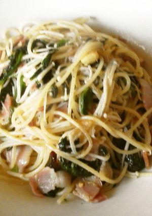 ✿ベーコンとほうれん草のペペロンチーノ✿-レシピのメイン写真
