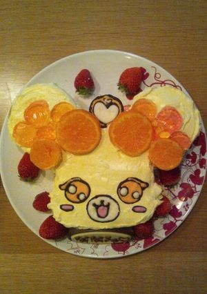 ドキドキ プリキュア ランス ケーキ♡-レシピのメイン写真