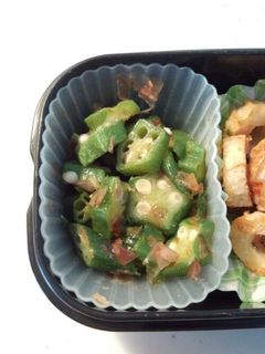 簡単!オクラの和え物(お弁当用)-レシピのメイン写真