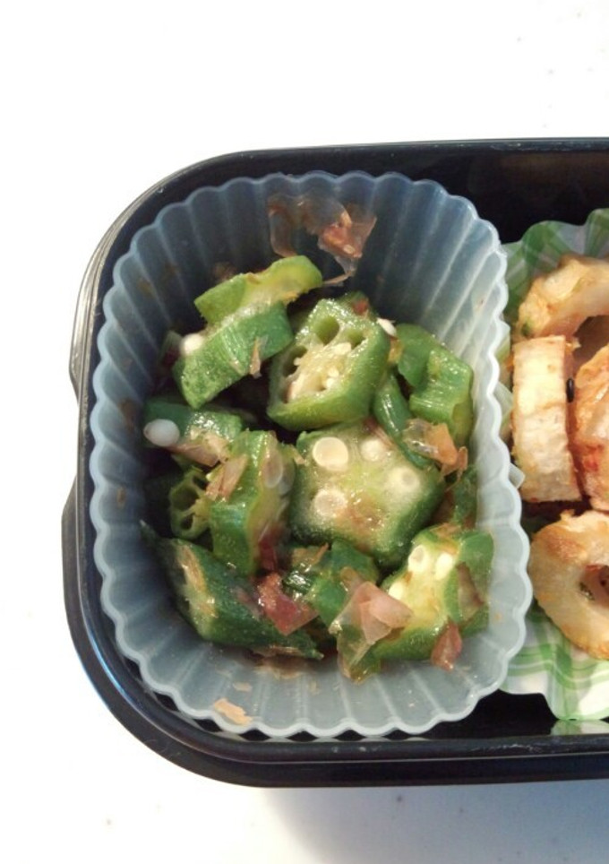 簡単！オクラの和え物(お弁当用)-レシピのメイン写真