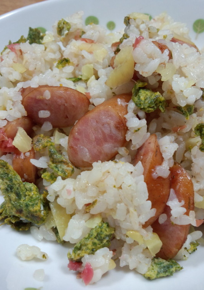 梅と青海苔たまごの炒飯-レシピのメイン写真