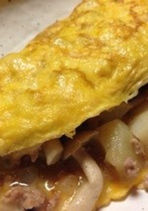 具たっぷりオムレツ-レシピのメイン写真