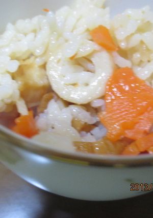ちくわの炊き込みご飯-レシピのメイン写真