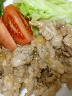 豚コマみそ生姜焼き-レシピのメイン写真