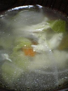 鶏むねのスープ-レシピのメイン写真