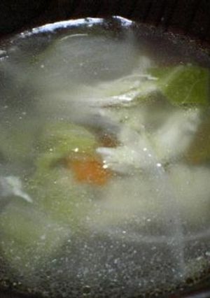 鶏むねのスープ-レシピのメイン写真