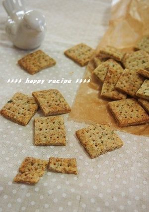 止まらない♫昆布茶と青のりのクラッカー-レシピのメイン写真
