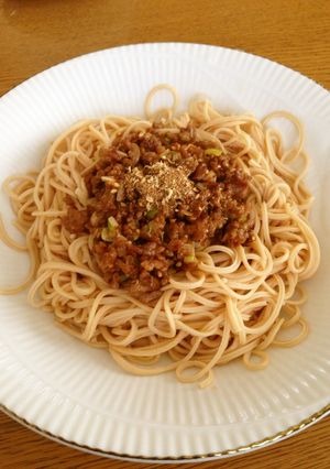 【糖質制限】大豆パスタde汁なし担々麺-レシピのメイン写真