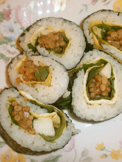納豆巻き寿司-レシピのメイン写真