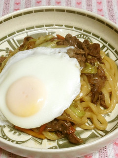 すき★焼きうどん-レシピのメイン写真