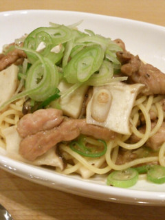 ☆せせりのバターしょうゆパスタ☆-レシピのメイン写真