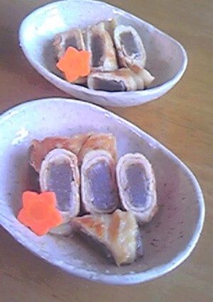 肉巻きこんにゃく-レシピのメイン写真