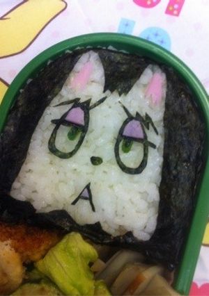 キャラ弁 青の祓魔師・メフィスト犬-レシピのメイン写真