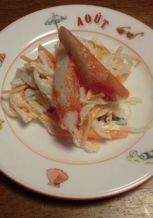 かに棒のサラダ-レシピのメイン写真