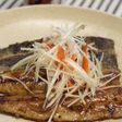 ドレッシングで鰯のかば焼き