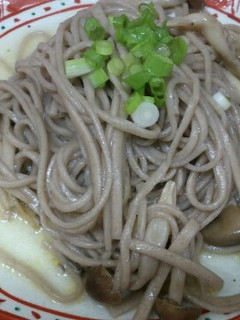そばペペロンチーノ-レシピのメイン写真