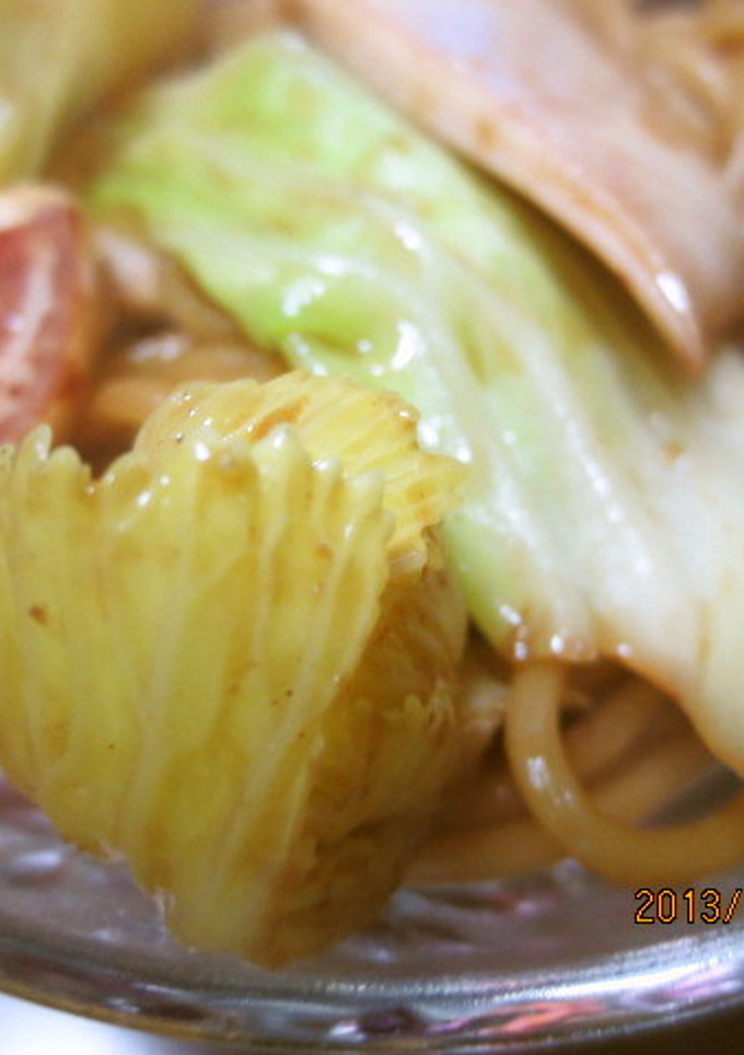 イカ焼きそば-レシピのメイン写真
