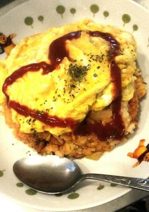 チーズIN☆うちのふわとろオムライス♡-レシピのメイン写真