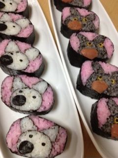 恵方巻き☆節分☆リサとガスパール☆-レシピのメイン写真