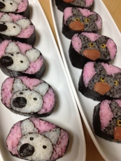恵方巻き☆節分☆リサとガスパール☆-レシピのメイン写真