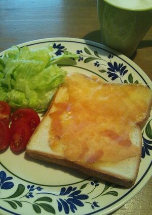 フライパンでカリッカリチーズトースト-レシピのメイン写真