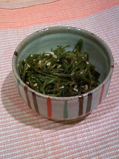 スギナの生姜たっぷり佃煮-レシピのメイン写真