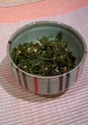 スギナの生姜たっぷり佃煮-レシピのメイン写真