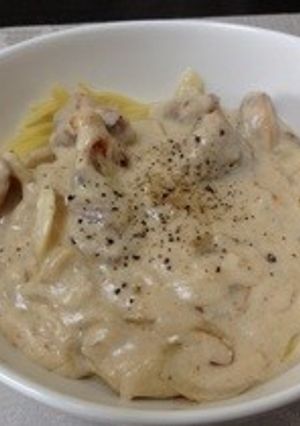 10分で簡単クリームパスタ☆-レシピのメイン写真
