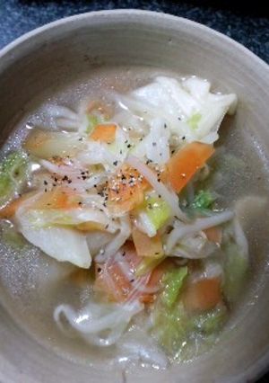 野菜と餃子のスープ-レシピのメイン写真