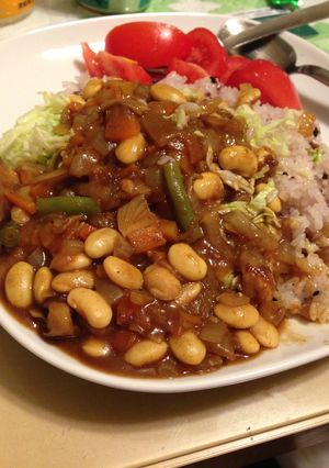 大豆のカレー-レシピのメイン写真