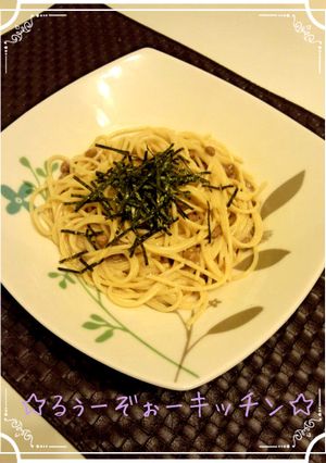 和えるだけ♪納豆マヨマヨ♡パスタ♡♡-レシピのメイン写真