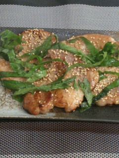 簡単☆豚肉のごましそ焼き-レシピのメイン写真