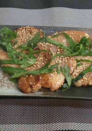 簡単☆豚肉のごましそ焼き-レシピのメイン写真