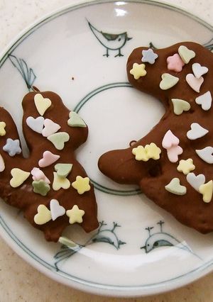 レンジで簡単☆食パンdeチョコラスク♡-レシピのメイン写真
