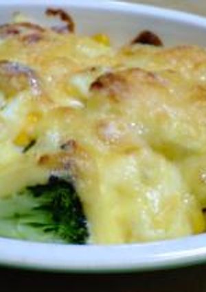 ブロッコリーマヨネーズ焼き-レシピのメイン写真