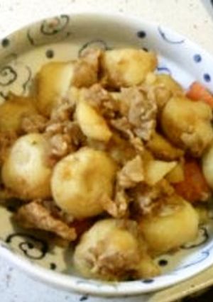 フライパンで作る新じゃがいもの肉じゃが-レシピのメイン写真