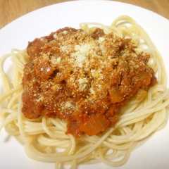 รูปของ ツナ缶でこくのある濃厚トマトソースパスタ
