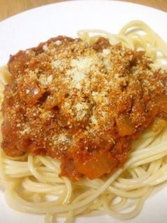 ツナ缶でこくのある濃厚トマトソースパスタ-レシピのメイン写真