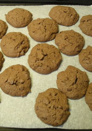 簡単☆混ぜるだけチョコチップクッキー-レシピのメイン写真
