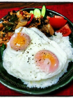 ガパオ(鶏肉のバジル炒め)-レシピのメイン写真
