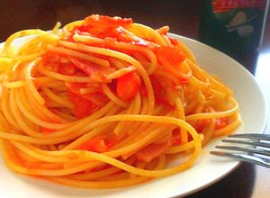 簡単・お手軽♪フレッシュトマトのパスタ-レシピのメイン写真