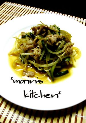 もやしと豚肉炒め-レシピのメイン写真