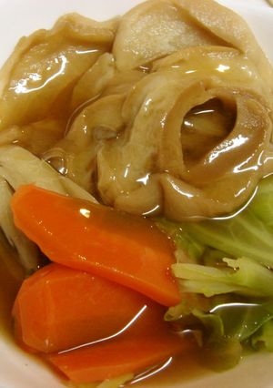 時短♪車麩と野菜の煮物（水戻し不要）-レシピのメイン写真