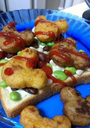 ○ッキーマウストースト((=ﾟДﾟ=)ﾉ-レシピのメイン写真