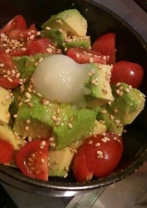 『アボカドトマトの簡単ｻﾗﾀﾞ』-レシピのメイン写真