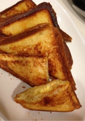 溶かしバターで簡単に☆うちのホットサンド-レシピのメイン写真